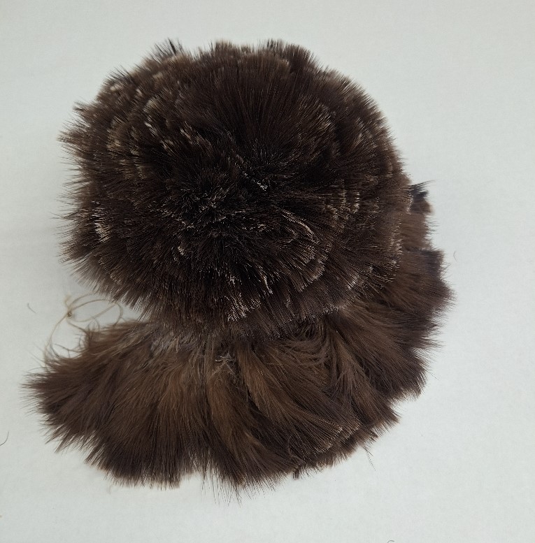 Strung Natural Brown Marabou